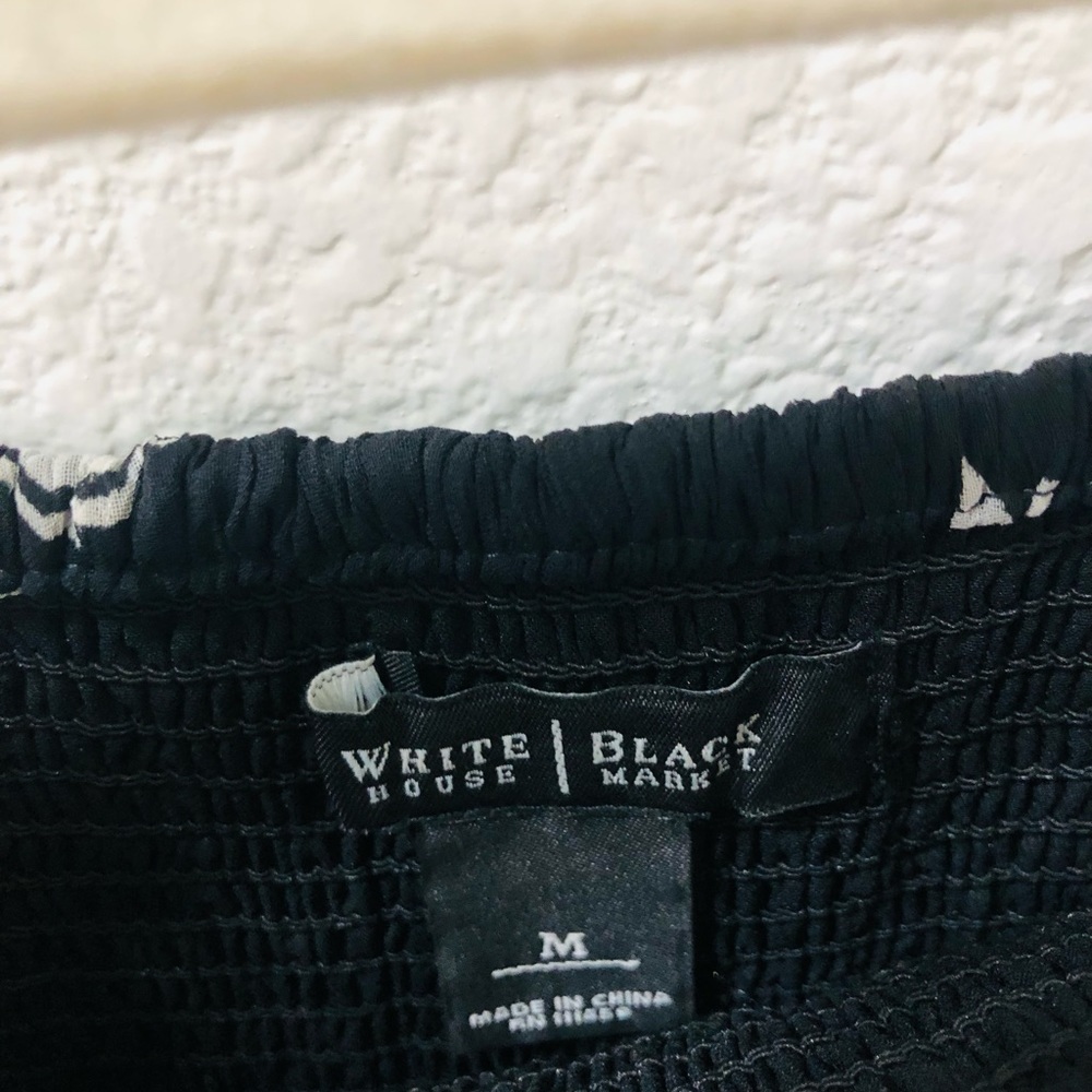 White House/Black Market, size Medium, double lined pleated skirt.